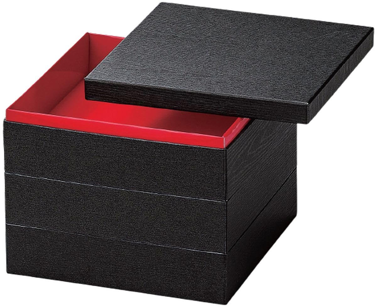 Amazon｜J-kitchens 行楽弁当箱 （ 弁当箱 ） 日本製 3段 6.5寸 和 紙